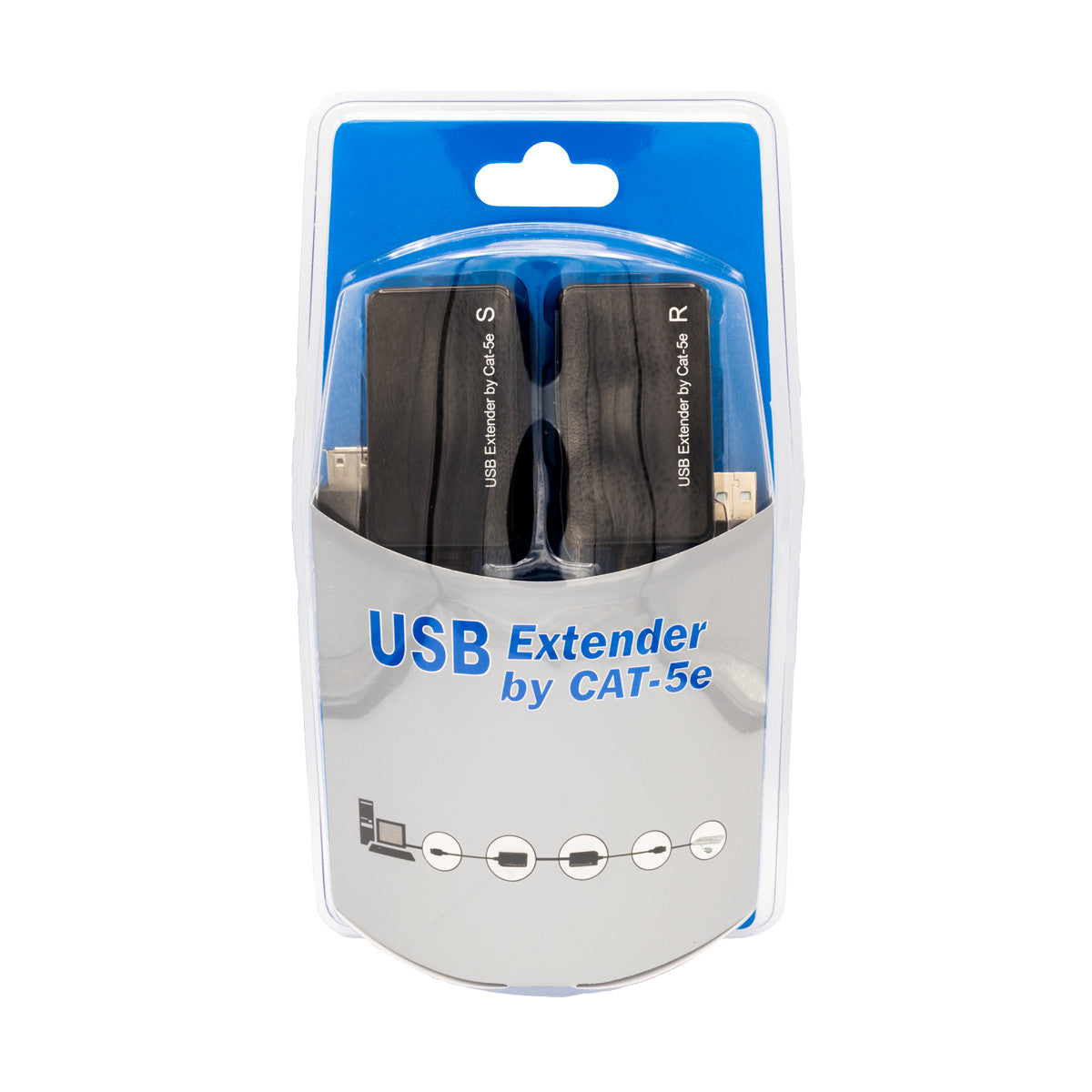 Adapter - USB Extender by CAT-5e